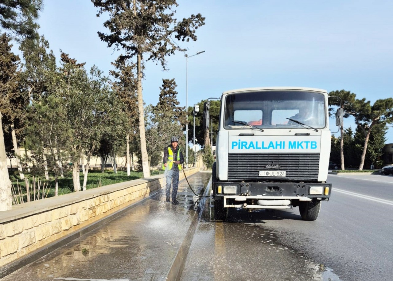 Pirallahı rayonunda iməcilik aksiyası keçirilib - FOTOLAR
